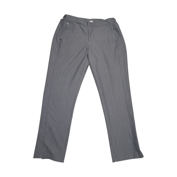 FIGS Technical Collection Scrub Set Gray V-Neck Top Pants Size M Medical Uniform - Picture 6 of 11